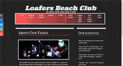 Desktop Screenshot of loafersbeachclub.com